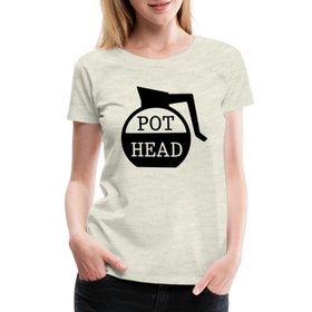 Pot Head Funny Coffee Women’s Premium T-Shirt