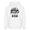 My Favorite People Call Me Dad Men's Hoodie - white