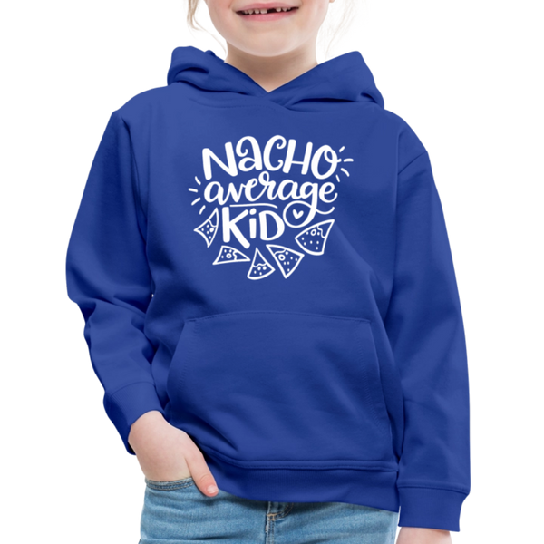 Nacho Average Kid Funny Kids‘ Premium Hoodie - royal blue