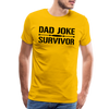 Dad Joke Survivor Men's Premium T-Shirt