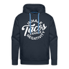 Inhale Tacos Exhale Negativity Men’s Premium Hoodie - navy