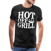 Hot Off The Grill Men's Premium T-Shirt - charcoal grey