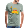 Funny Dinosaur TacoSaurus Men's Premium T-Shirt