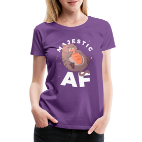 Cat Majestic AF Funny Women’s Premium T-Shirt