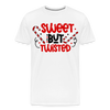 Sweet But Twisted Candy Cane Men's Premium T-Shirt