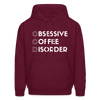 Funny Obsessive Coffee Disorder Men's Hoodie