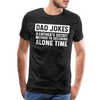 Funny Dad Joke Men's Premium T-Shirt - charcoal grey