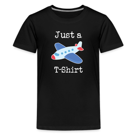 Just a Plane T-Shirt Airplane Pun Kids' Premium T-Shirt