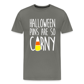 Halloween Puns are so Corny Men's Premium T-Shirt
