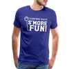 Camper's Have S'More Fun! Funny Camping Men's Premium T-Shirt - royal blue