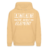 FATHER The Noble Element Periodic Elements Heavy Blend Adult Hoodie - light gold 