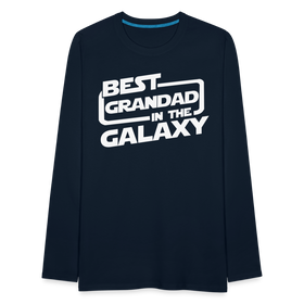 Best Grandad In The Galaxy Men's Premium Long Sleeve T-Shirt