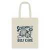 Screaming is Self Care Possum Funny Tote Bag