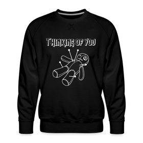 Thinking of You Voodoo Doll Men’s Premium Sweatshirt