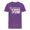 Camper's Have S'More Fun! Funny Camping Men's Premium T-Shirt - purple