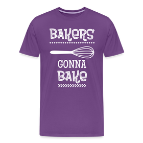 Bakers Gonna Bake Funny Cooking Men's Premium T-Shirt