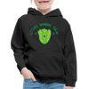 Lettuce Romaine Calm! Food Pun Kids‘ Premium Hoodie - black