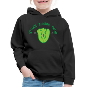 Lettuce Romaine Calm! Food Pun Kids‘ Premium Hoodie