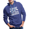 The Coolest Dads Have Tattoos and Beards Men’s Premium Hoodie - royal blue