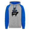 I'd Smoke That Funny BBQ Colorblock Hoodie