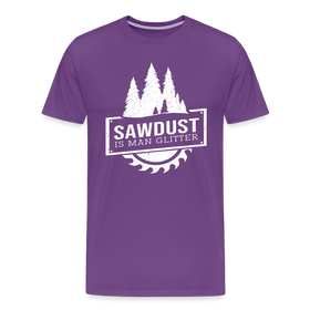 Sawdust is Man Glitter Men's Premium T-Shirt