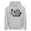 One Fly Dad Fly Fishing Father's Day Men's Hoodie - heather gray