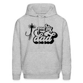 One Fly Dad Fly Fishing Father's Day Men's Hoodie