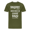 Bakers Gonna Bake Funny Cooking Men's Premium T-Shirt - olive green