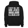 I Keep all my Dad Jokes in a Dad-A-Base Gildan Heavy Blend Adult Hoodie