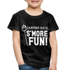 Camper's Have S'More Fun! Funny Camping Toddler Premium T-Shirt - charcoal grey