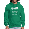 Coffee The Most Important Meal of the Day Funny Men's Hoodie