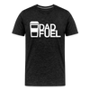 Dad Fuel Funny Coffee Men's Premium T-Shirt - charcoal grey