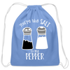 You're the Salt to my Pepper Funny Love Cotton Drawstring Bag