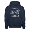 Just a Plane Hoodie Gildan Heavy Blend Adult Hoodie - navy