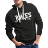 I've Got the Jokes -Dad Men’s Premium Hoodie - charcoal grey