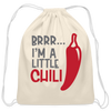 Brrr...I'm a Little Chili Food Pun Cotton Drawstring Bag