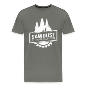 Sawdust is Man Glitter Men's Premium T-Shirt