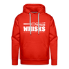 Don't be Afraid to Take Whisks Funny Men’s Premium Hoodie - red