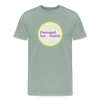 Damaged but Doable Men's Premium T-Shirt - steel green