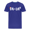 Fa-La Funny Christmas Men's Premium T-Shirt - royal blue