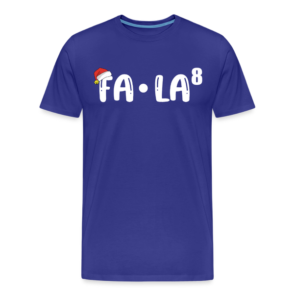 Fa-La Funny Christmas Men's Premium T-Shirt - royal blue