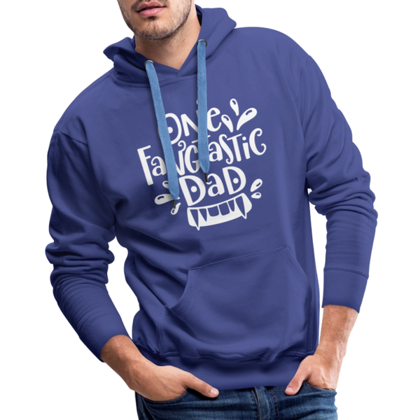 One Fangtastic Dad Halloween Men’s Premium Hoodie - royal blue