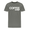 Funny Coffee ASAP! Men's Premium T-Shirt - asphalt gray
