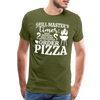 Grill Masters Timer Men's Premium T-Shirt - olive green