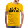 Born To Grill Evolution BBQ Men's Premium T-Shirt