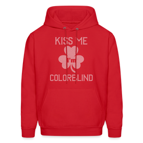 Kiss Me I'm Colorblind Men's Hoodie