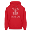 Kiss Me I'm Colorblind Men's Hoodie