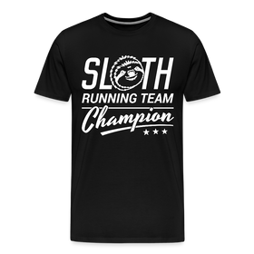 Sloth Running Team Champion Men's Premium T-Shirt