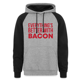 Everythings's Better with Bacon Colorblock Hoodie