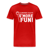 Camper's Have S'More Fun! Funny Camping Men's Premium T-Shirt - red